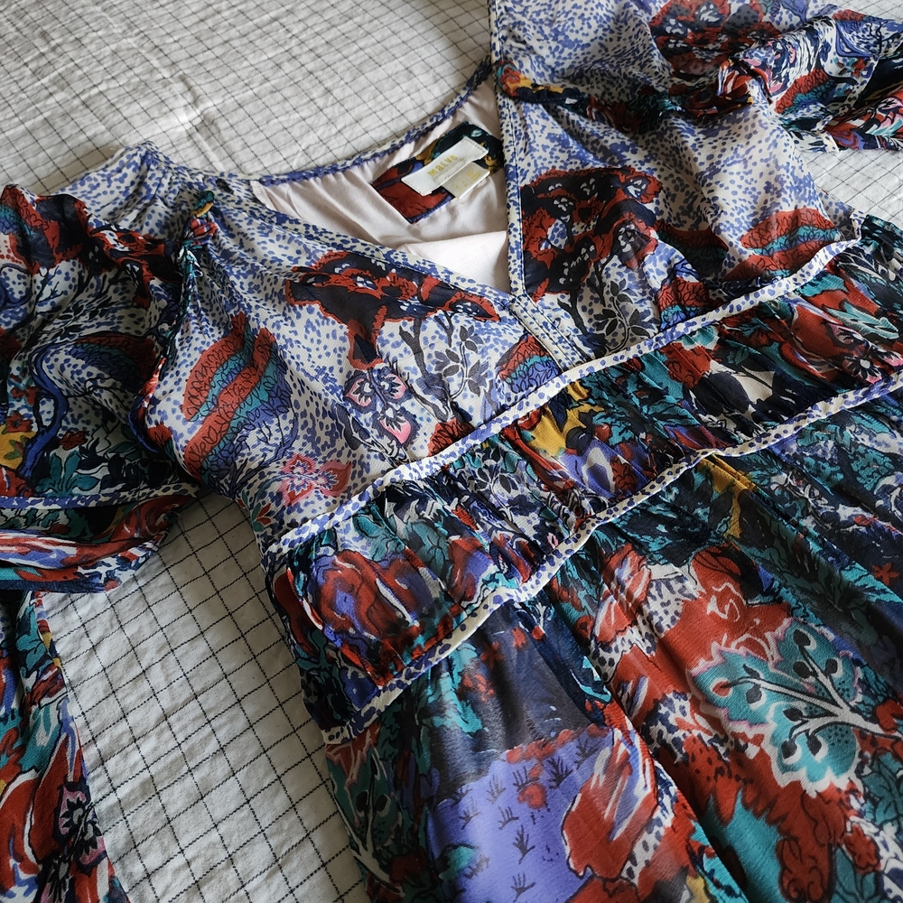 Maeve By ANTHROPOLOGIE Multicolor Bohemian Dress